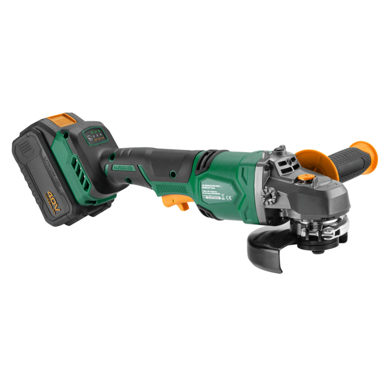 جلاخة زاوية لاسلكية 125 مم بقو - مراجعة Brushless Angle Grinder Battery Powered وسعره