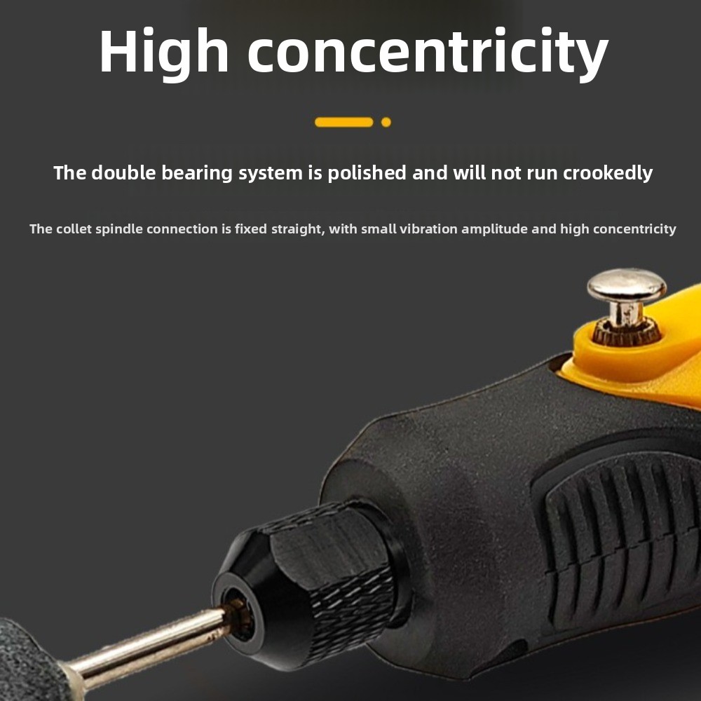 مطحنة صغيرة لاسلكية 3 سرعات قا - مراجعة Cordless Rotary Tool Kit Accessories وسعره