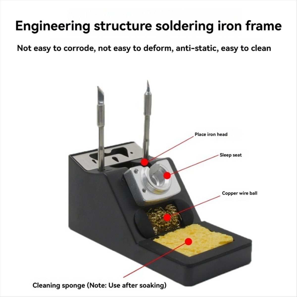 حامل مكواة اللحام مع وظيفة الإ - مراجعة Power Tools وسعره