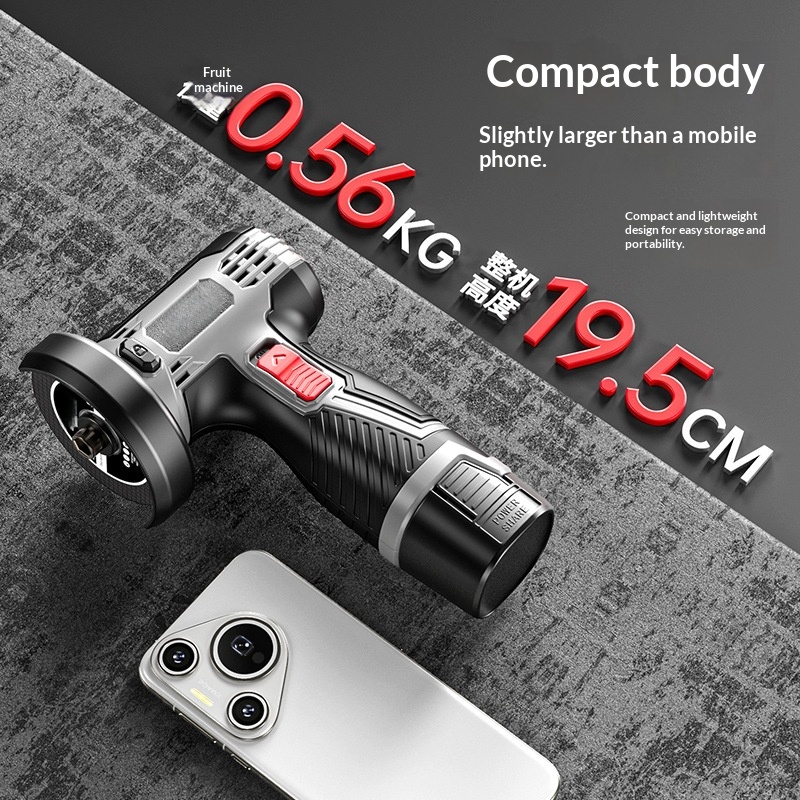 جلاخة زاوية صغيرة تعمل بالبطار - مراجعة Brushless Angle Grinder Battery Powered وسعره