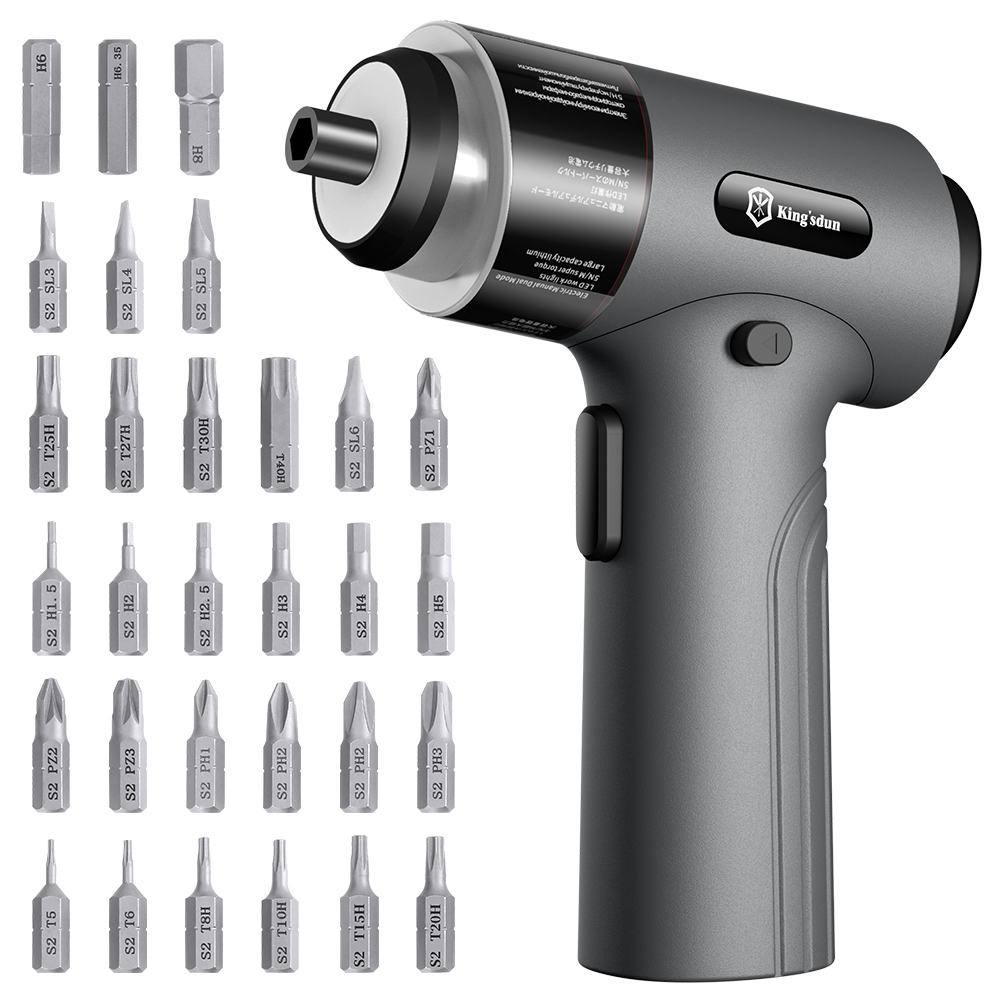 مفك كهربائي مجموعة الدقة ، مجم - مراجعة Electric Screwdriver Rechargeable Usb وسعره