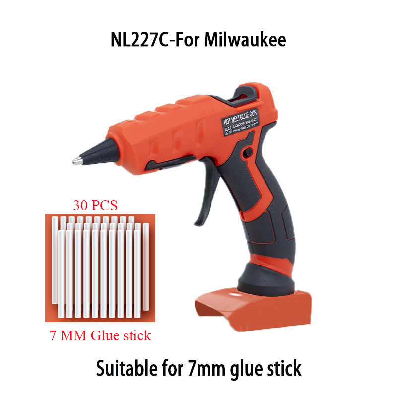 مسدس غراء حراري لاسلكي لماركات - مراجعة Hot Melt Glue Gun Cordless وسعره