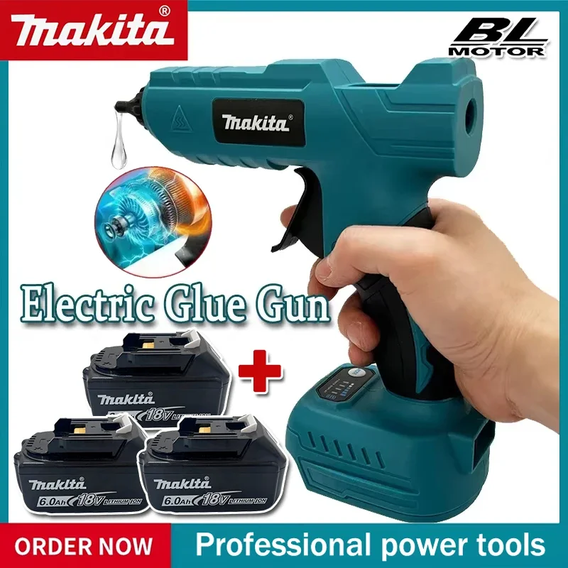 مسدس غراء حراري كهربائي لاسلكي - مراجعة Hot Melt Glue Gun Cordless وسعره