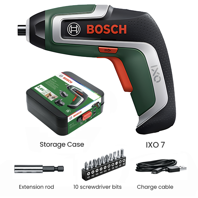 مفك براغي لاسلكي من بوش، موديل - مراجعة Electric Screwdriver Rechargeable Usb وسعره