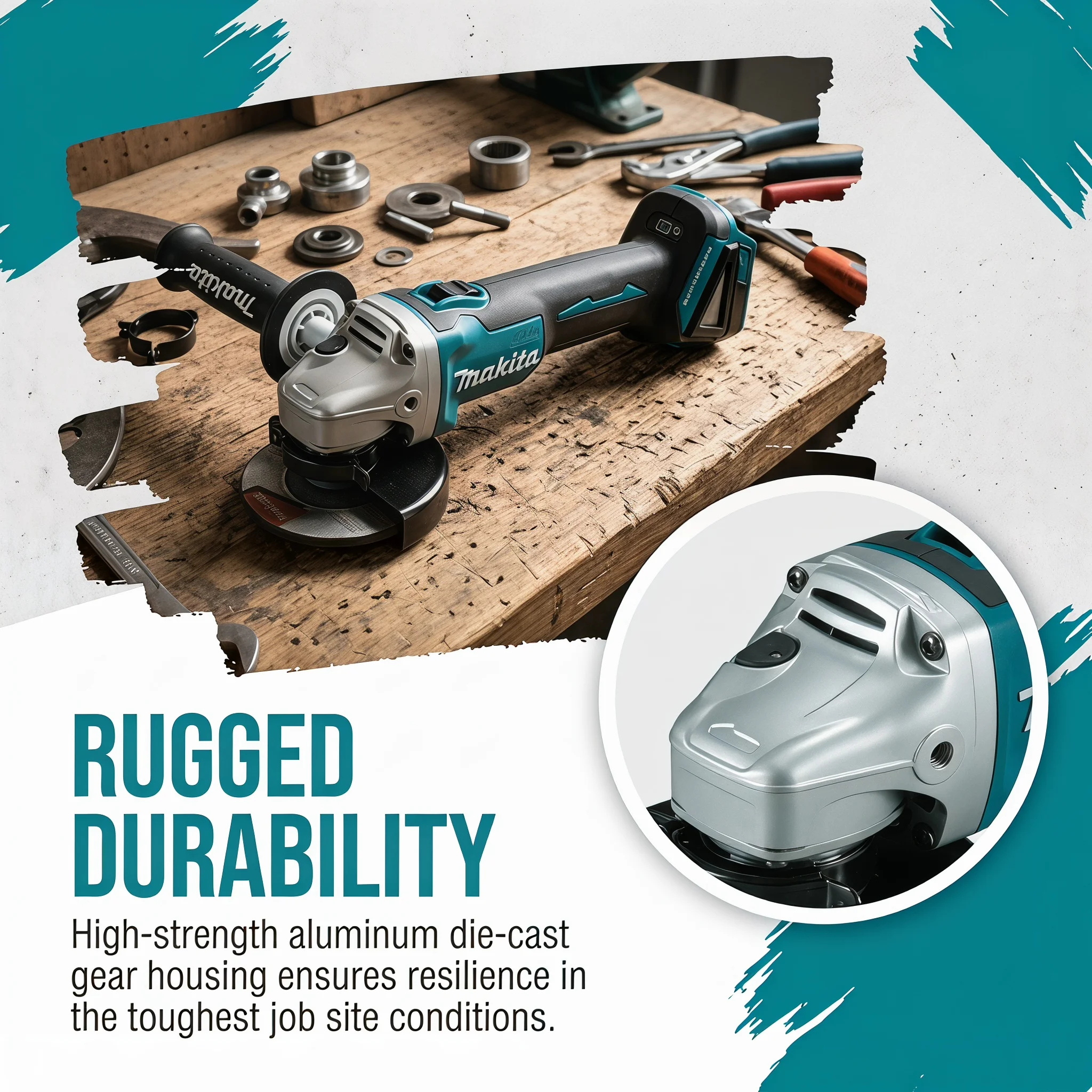جلاخة زاوية ماكيتا DGA404 عالي - مراجعة Brushless Angle Grinder Battery Powered وسعره